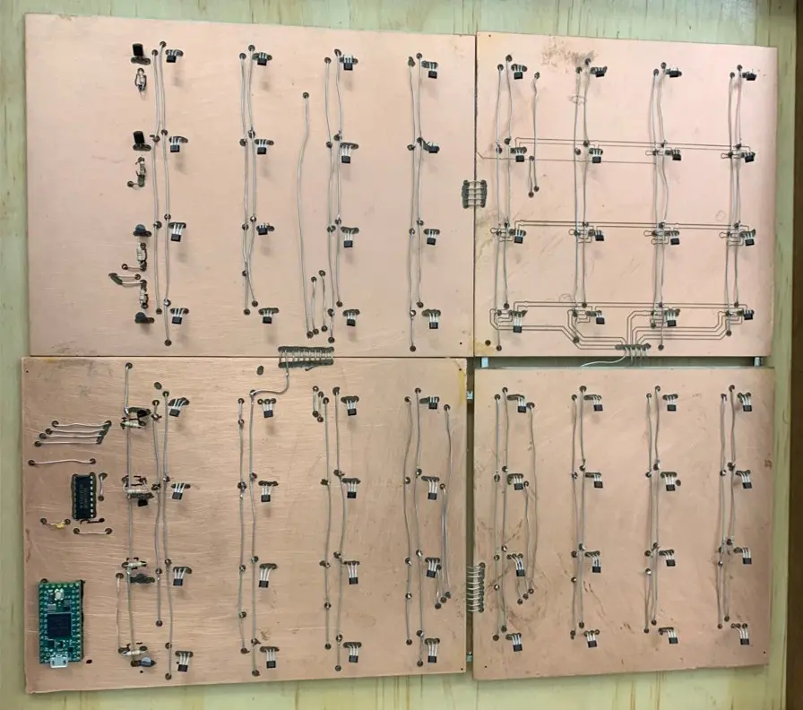 Milled Circuit Board in Enclosure