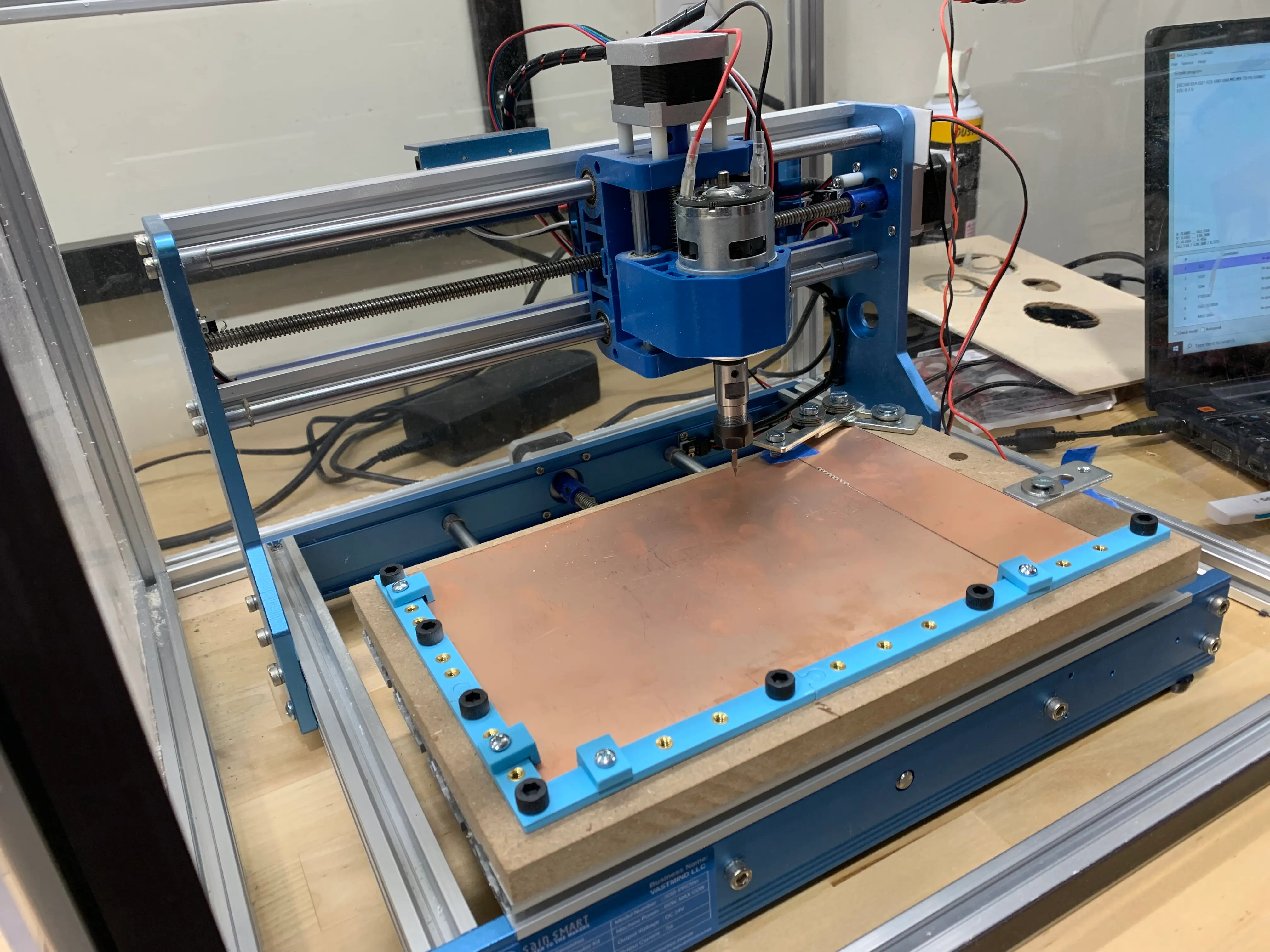 Milling Copper PCB