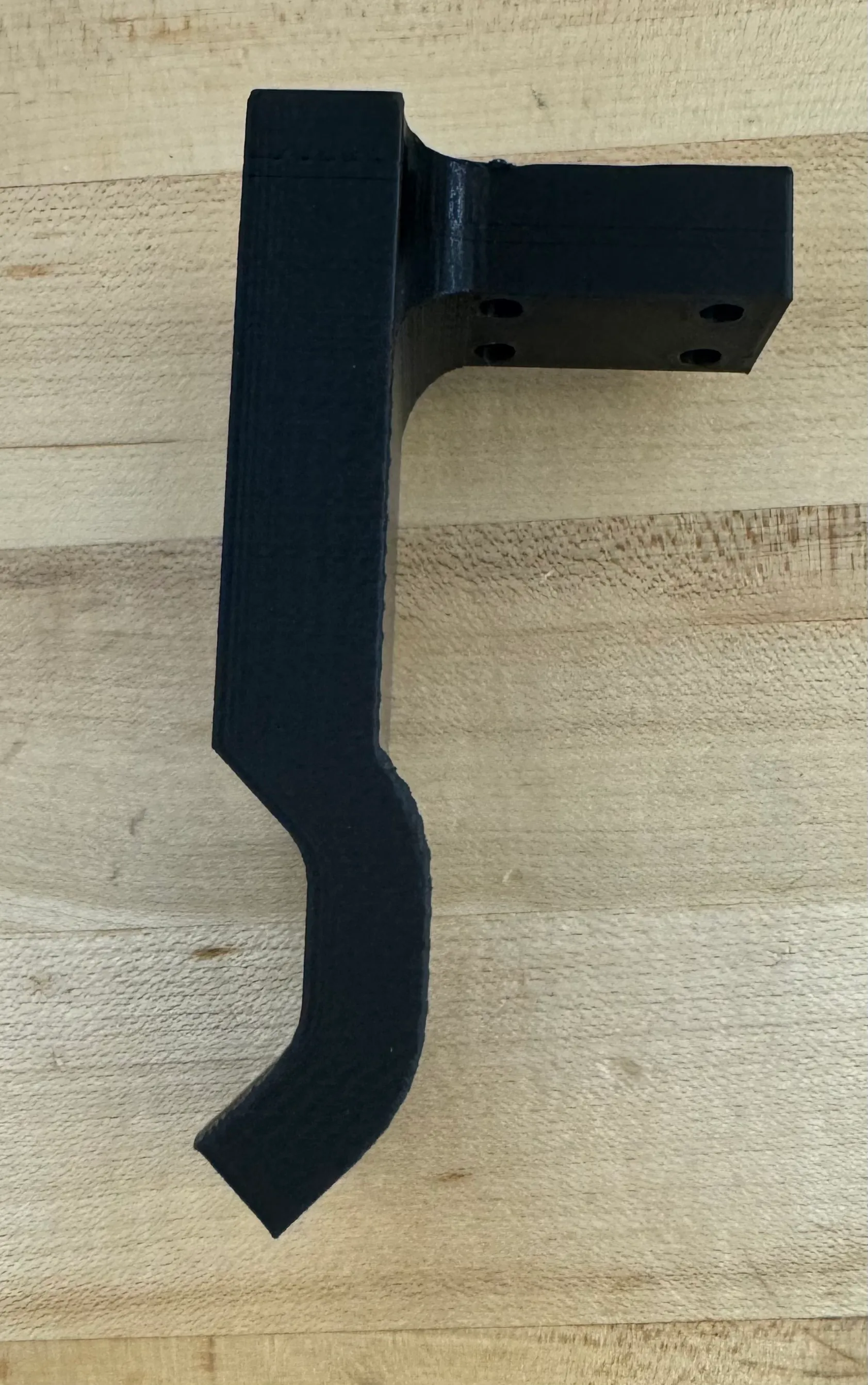 Initial 3D-printed plastic gripper prototype